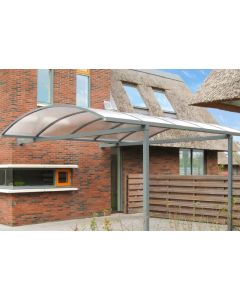 Pext aluminium carport CP10 boog 250 x 506 cm