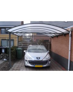 Pext aluminium carport CP10 boog 400 x 406 cm