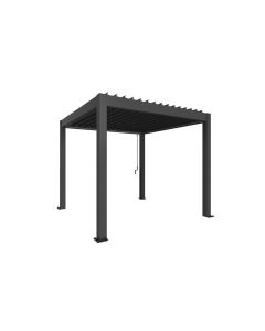 Pergola 4x3,5 Donkergrijs - 404x367x264cm - Biohort