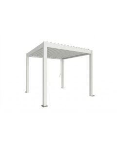 Pergola 4,5x3 Wit - 460x312x264cm - Biohort