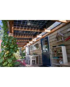 Pext Solar veranda DDS50 Douglas frame - Aanbouw