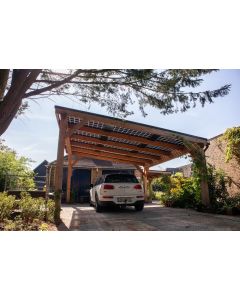 Pext XL Solar veranda - Carport DDS50VXL - Vrijstaand