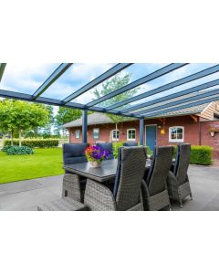 Veranda Pigato Glas 406x400 cm Incl. montage| Actie!